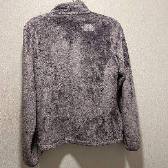 Women's The North Face Ladies Full Zip Osito Fleece Coat Jacket Grey Size Medium - Picture 2 of 9